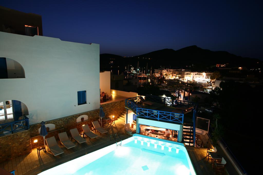Poseidon Hotel Chora de Ios Exterior foto
