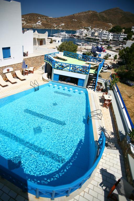 Poseidon Hotel Chora de Ios Habitación foto